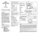 950 Safe Protector : Instruction & Installation Manual