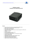 BlackBox extended Installation and Programming manual