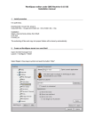 WorkSpace editor under QNX Neutrino 6.4.0 OS Installation manual