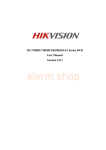 Hikvision DS-7300HFI User Manual