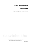 H.264 Network DVR User Manual