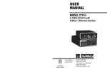 USER MANUAL - Electrocomponents