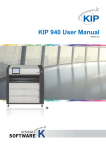 KIP 940 User Manual