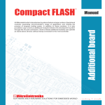 Compact FLASH User Manual