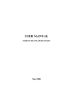 USER MANUAL