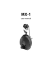 MX-1 user manual