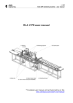 ELA 4170 user manual