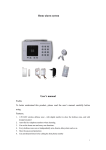Home alarm system User's manual - GLOBAL Export
