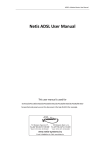 Netis ADSL User Manual