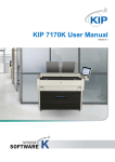 KIP 7170K User Manual