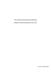 TOP1 INSTALLATION AND USER MANUAL MANUALE