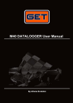 M40 DATALOGGER User Manual
