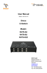 User Manual Draco U-Switch