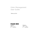 Color Management User Guide