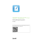SMART Notebook 11.3 user's guide for Windows operating systems