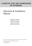 Operation & Installation Manual