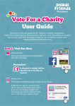 Vote For a Charity User Guide