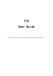 T70 User Guide