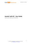 Joomla! with K2 - User Guide