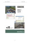 Geo 5 - User's Guide © Fine Ltd. 2007 - 4M-VK