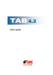 TAB - User's guide