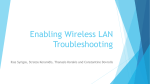 Enabling Wireless LAN Troubleshooting