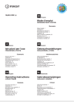 Istruzioni per l'uso Operating Instructions Mode d'emploi