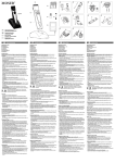 Gebrauchsanweisung Akku-Haarschneidemaschine Operating