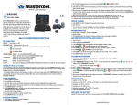 98210-A OPERATING INSTRUCTIONS