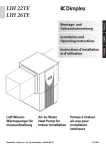 Installation Instructions and Operating Instructions LIH 22