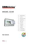 DRM1250D – 20/100A User manual