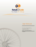 User Manual - Retail@Link