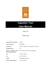 Ingestion Tool User Manual - ics-forth