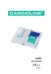 Cardioline ar600 - User manual