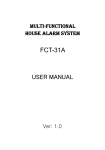 FCT-31A USER MANUAL - Telemarketing Store