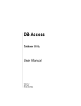 DB-Access User Manual