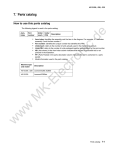 7. Parts catalog