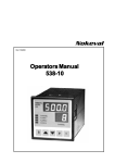 Nokeval Operators Manual 538-10