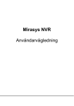 Mirasys NVR 6.4 User Guide - Sv