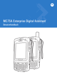 MC75AX User Guide [German] (P/N 72E-133503