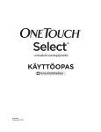 OneTouch&reg; Select&trade; User Guide Finland