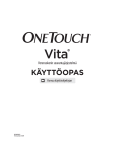 OneTouch&reg; Vita&reg; User Guide Finland