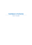 Carimas 2.4 User's Guide