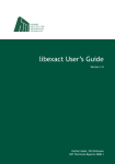 libexact User's Guide