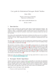 User guide for Modularized Surrogate Model Toolbox