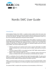 Nordic SWC User Guide