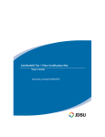 Certifier40G Tier 1 Fiber Certification Kits User's Guide