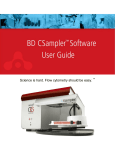 BD CSampler™ Software User Guide