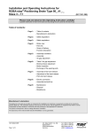 Installation and Operating Instructions for ROBA-stop