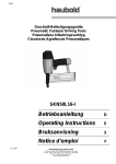 Betriebsanleitung Operating Instructions